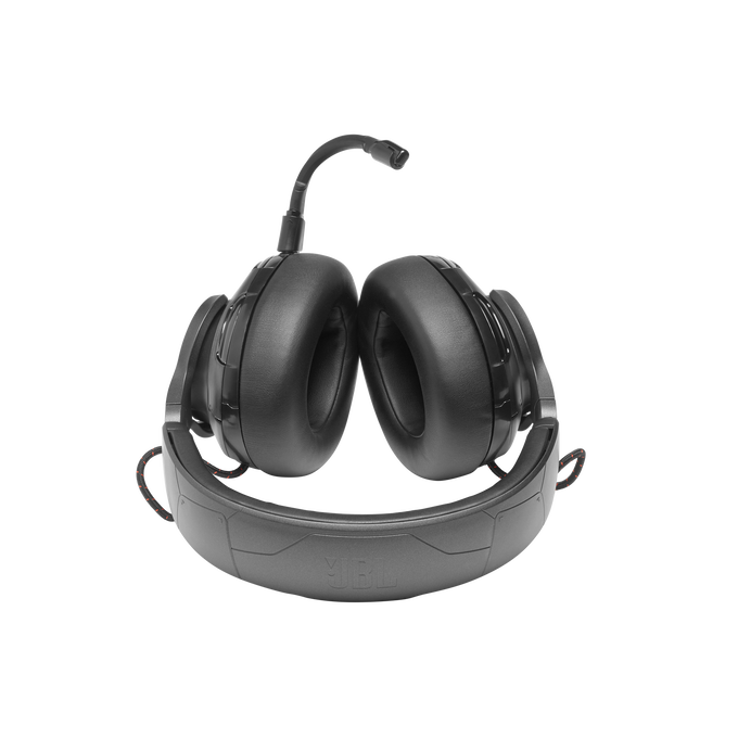 JBL Quantum ONE - Black - USB Wired Over-Ear Professional PC Gaming Headset with Head-Tracking Enhanced QuantumSPHERE 360 - Detailshot 2 image number null